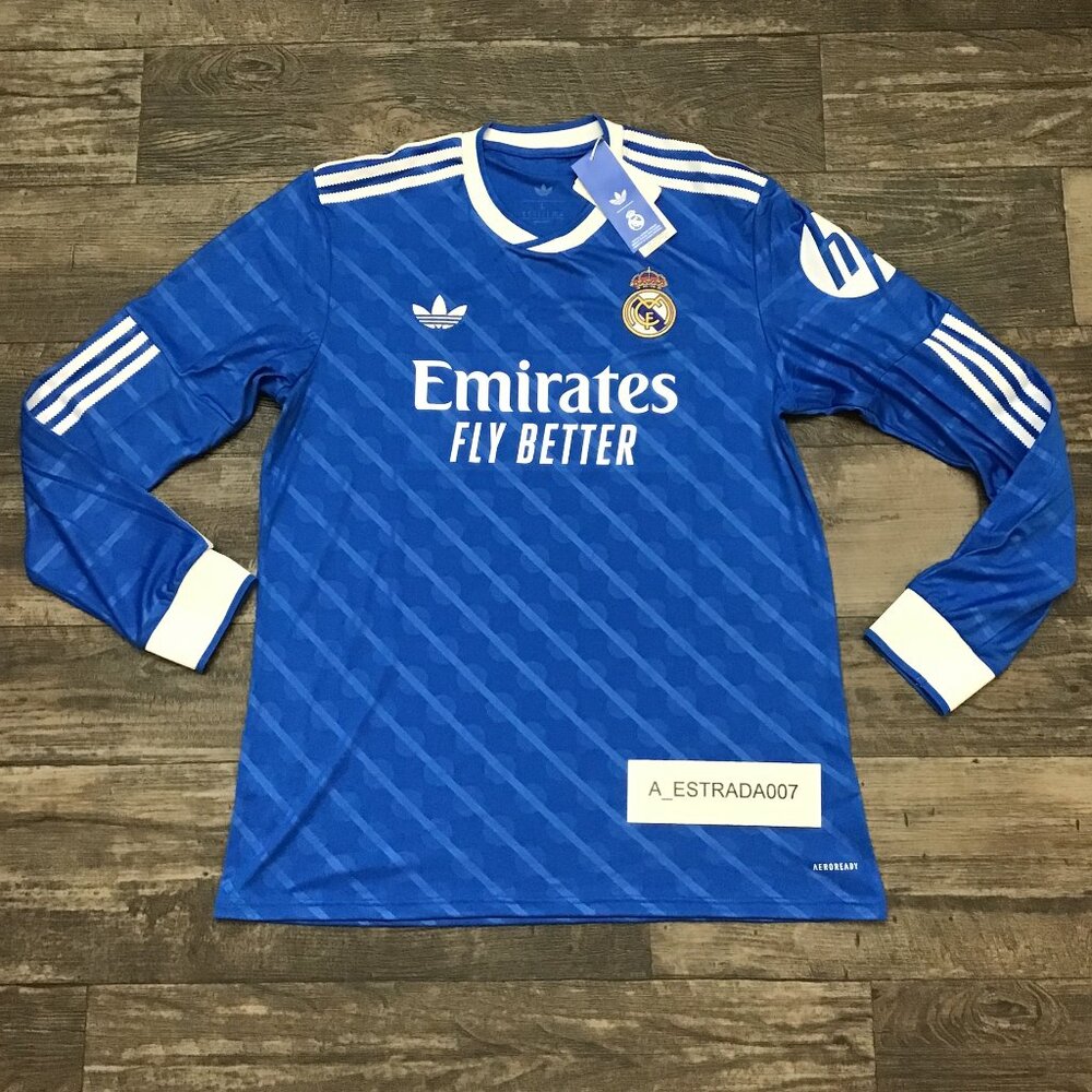 NWT Adidas Trefoil Real Madrid 3rd Alternate Jersey 25/26 -LARGE- JW4054